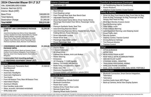 2024 Chevrolet Blazer EV LT