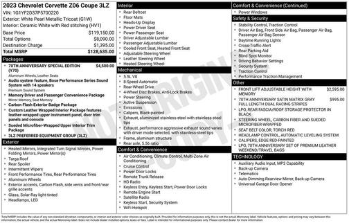 2023 Chevrolet Corvette Z06