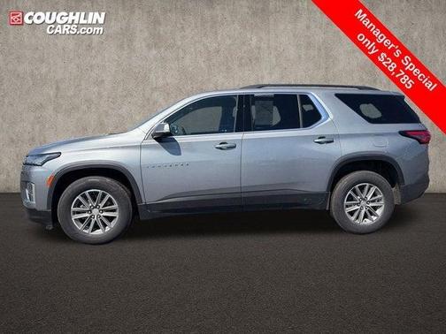 Sterling Gray Metallic 2024 Chevrolet Traverse Limited LT Cloth