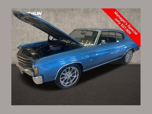 Blue 1972 Chevrolet Chevelle