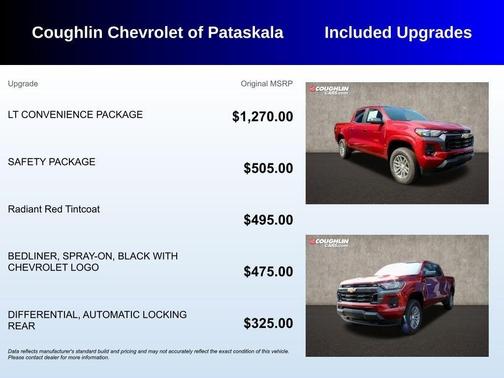 Radiant Red 2024 Chevrolet Colorado LT