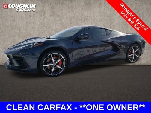 Shadow Gray Metallic 2020 Chevrolet Corvette Stingray w/3LT
