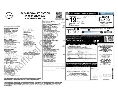 2024 Nissan Frontier PRO-4X