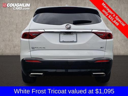 White Frost Tri-Coat 2024 Buick Enclave Essence