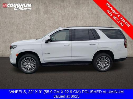 Summit White 2024 Chevrolet Tahoe RST