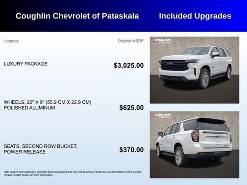 Summit White 2024 Chevrolet Tahoe RST