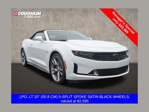 Summit White 2024 Chevrolet Camaro 3LT