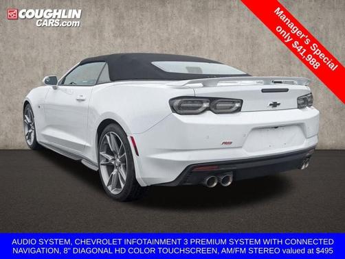 Summit White 2024 Chevrolet Camaro 3LT