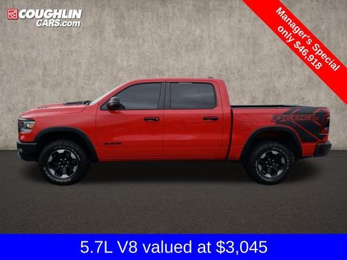 Flame Red Clearcoat 2024 RAM 1500 Rebel