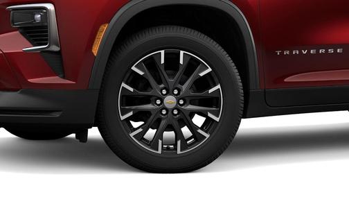 Radiant Red 2026 Chevrolet Traverse LT