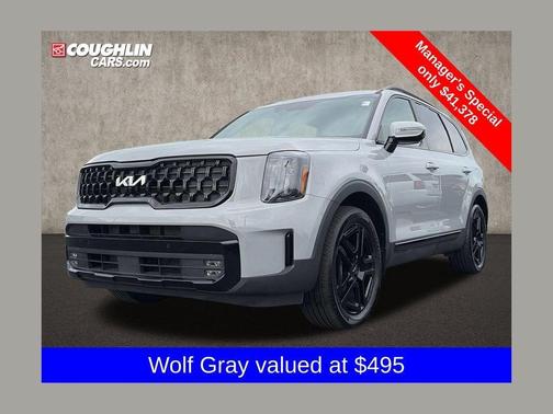 Wolf Gray 2024 Kia Telluride SX X-Line
