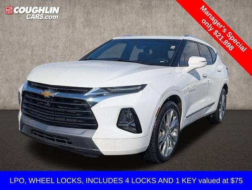 Summit White 2019 Chevrolet Blazer Premier