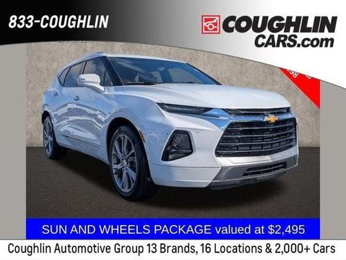 Summit White 2019 Chevrolet Blazer Premier