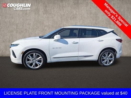 Summit White 2019 Chevrolet Blazer Premier