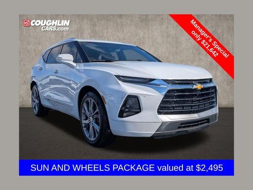 Summit White 2019 Chevrolet Blazer Premier