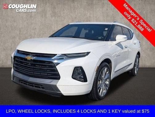 Summit White 2019 Chevrolet Blazer Premier
