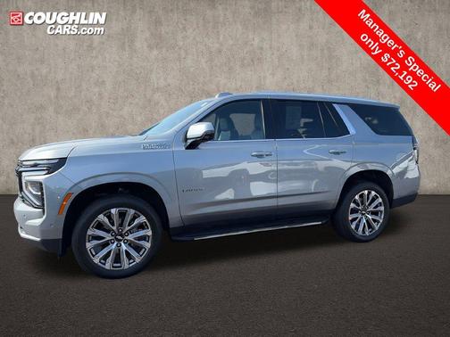 Sterling Gray Metallic 2025 Chevrolet Tahoe High Country