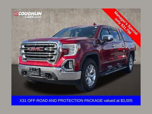 Cayenne Red Tintcoat 2021 GMC Sierra 1500 SLT