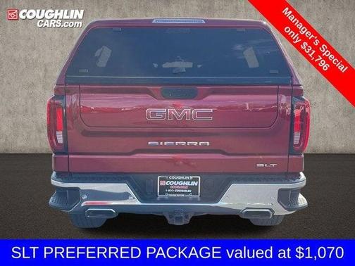 Cayenne Red Tintcoat 2021 GMC Sierra 1500 SLT