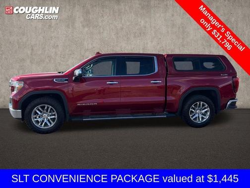 Cayenne Red Tintcoat 2021 GMC Sierra 1500 SLT