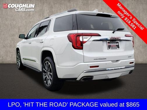White Frost Tri-Coat 2020 GMC Acadia Denali