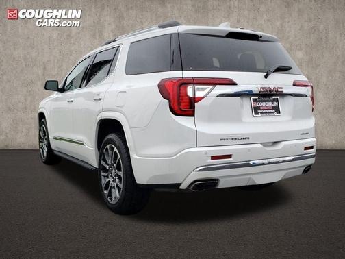 White Frost Tri-Coat 2020 GMC Acadia Denali