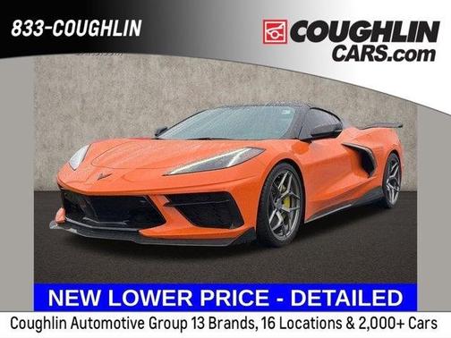 Orange 2022 Chevrolet Corvette Stingray w/2LT