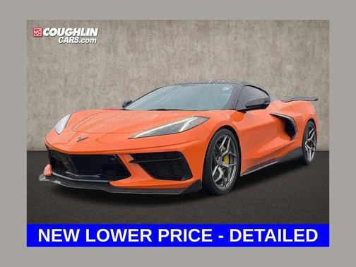 Orange 2022 Chevrolet Corvette Stingray w/2LT