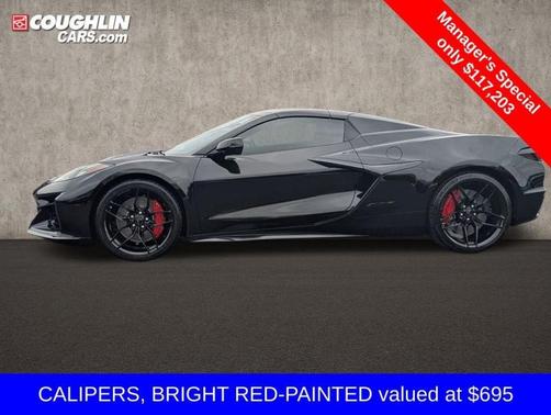 Black 2025 Chevrolet Corvette Z06