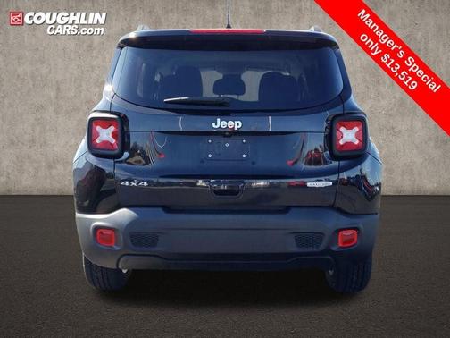 Black Clearcoat 2019 Jeep Renegade Latitude