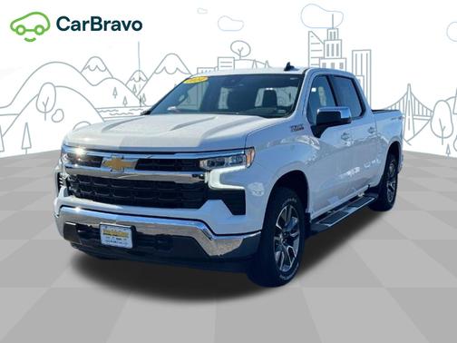 Summit White 2024 Chevrolet Silverado 1500 LT