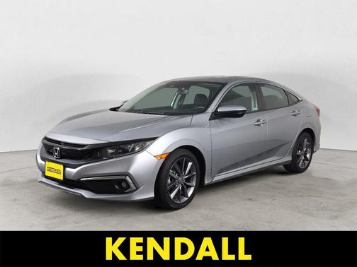 Lunar Silver Metallic 2021 Honda Civic EX-L