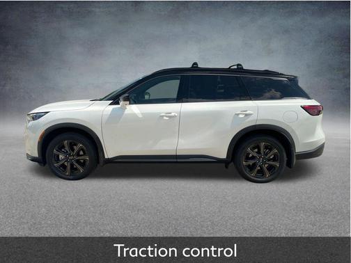 Radiant White/Black Obsidian 2027 INFINITI QX60 AUTOGRAPH
