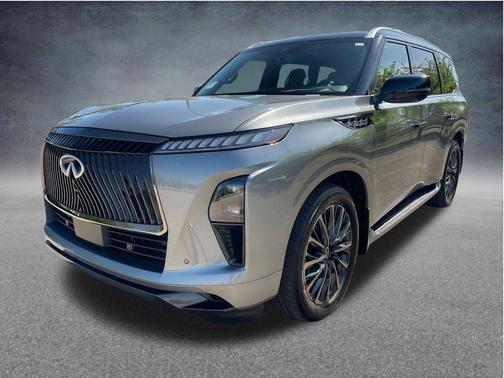 Dynamic Metal/Black Obsidian 2026 INFINITI QX80 AUTOGRAPH AWD