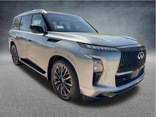 Dynamic Metal/Black Obsidian 2026 INFINITI QX80 AUTOGRAPH AWD