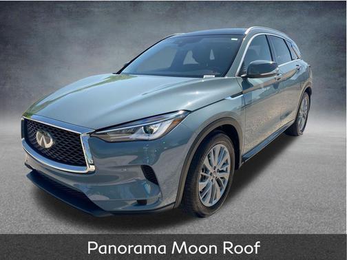 Slate Gray 2025 INFINITI QX50 Luxe AWD