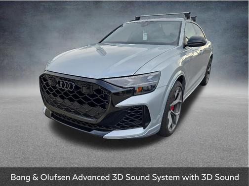 Satellite Silver Metallic 2025 Audi RS Q8 4.0T