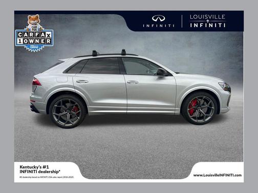 Satellite Silver Metallic 2025 Audi RS Q8 4.0T