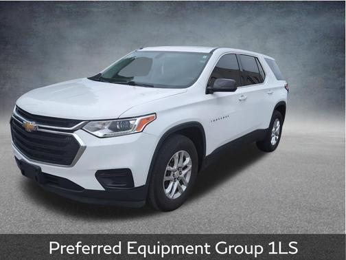 Summit White 2020 Chevrolet Traverse LS