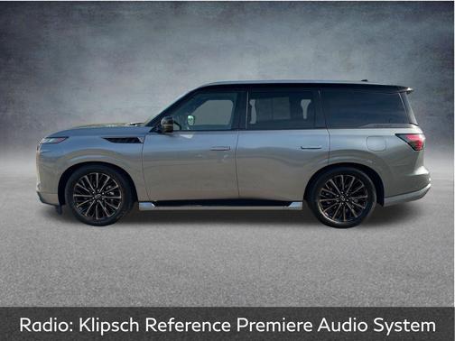 Dynamic Metal/Black Obsidian 2025 INFINITI QX80 AUTOGRAPH AWD