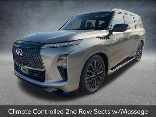 Dynamic Metal/Black Obsidian 2025 INFINITI QX80 AUTOGRAPH AWD