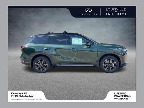 Deep Emerald/Black Obsidian 2027 INFINITI QX60 AUTOGRAPH