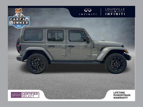 Sting-Gray Clearcoat 2023 Jeep Wrangler 4xe Sahara