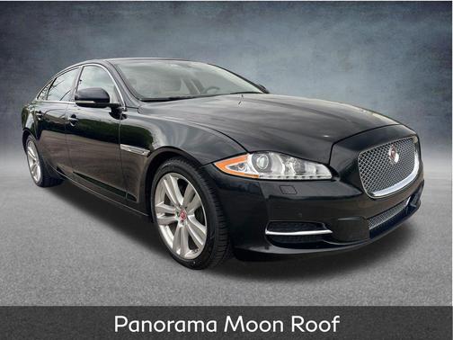 Black 2014 Jaguar XJ XJL Portfolio