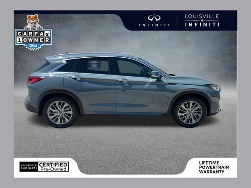 Slate Gray 2023 INFINITI QX50 LUXE