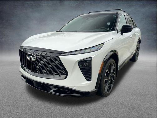 Radiant White/Black Obsidian 2027 INFINITI QX65 AUTOGRAPH