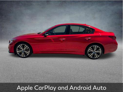 Dynamic Sunstone Red 2023 INFINITI Q50 3.0t SENSORY