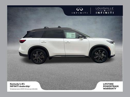 Radiant White/Black Obsidian 2027 INFINITI QX60 AUTOGRAPH