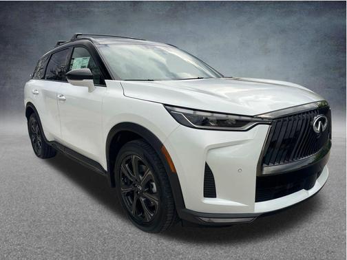 Radiant White/Black Obsidian 2027 INFINITI QX60 AUTOGRAPH