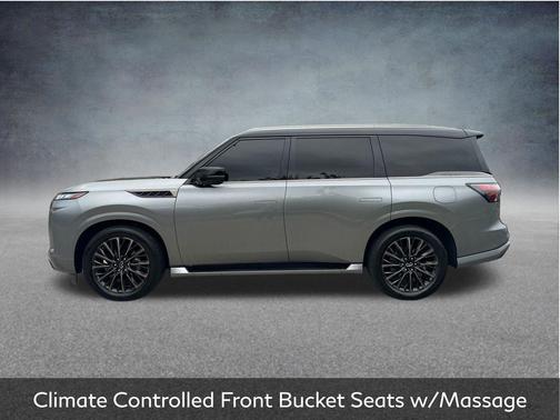 Dynamic Metal/Black Obsidian 2025 INFINITI QX80 AUTOGRAPH AWD